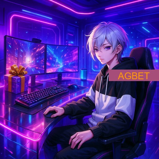 Imagem promocional da AGBET mostrando a plataforma e suas vantagens