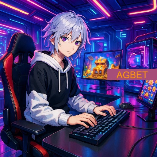 Imagem promocional da AGBET mostrando a plataforma e suas vantagens