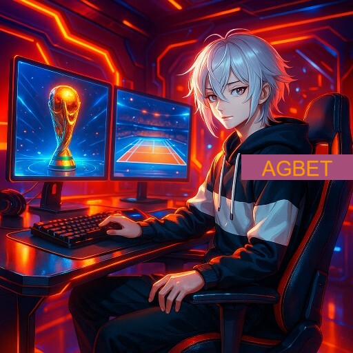 Imagem promocional da AGBET mostrando a plataforma e suas vantagens