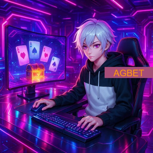 Imagem promocional da AGBET mostrando a plataforma e suas vantagens